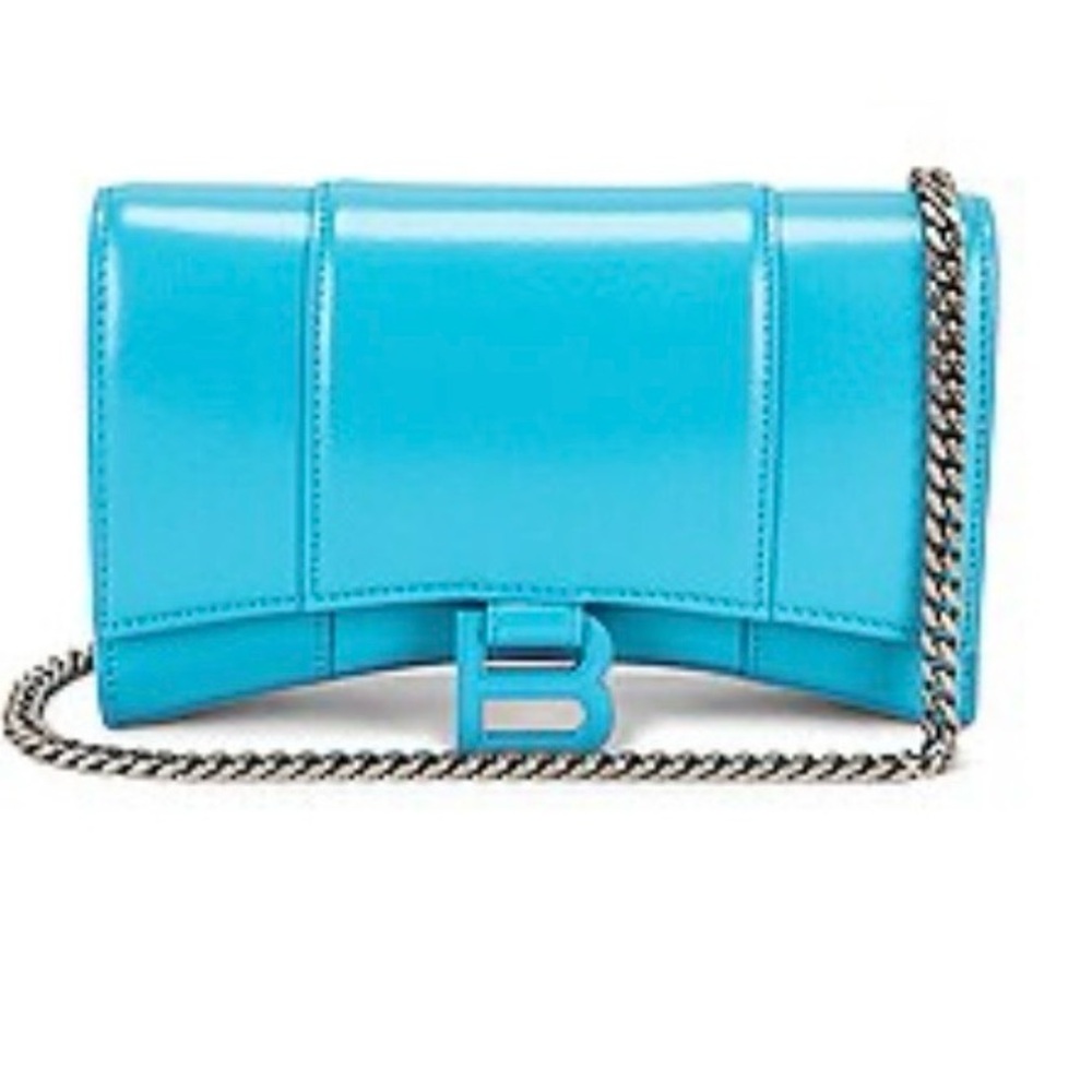Balenciaga Hourglass Wallet on Chain Bag